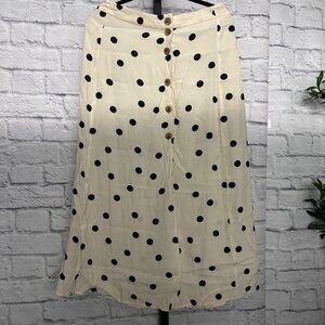 Something Navy Midi Skirt